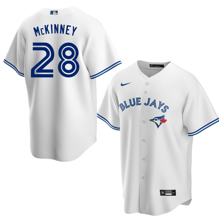 Nike Men #28 Billy McKinney Toronto Blue Jays Baseball Jerseys Sale-White